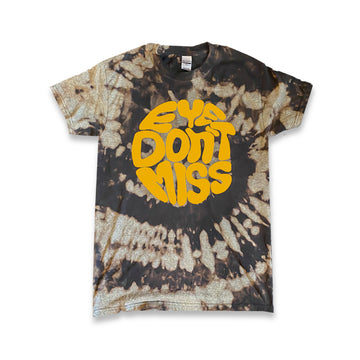 Yellow Print Tie Dye EDM